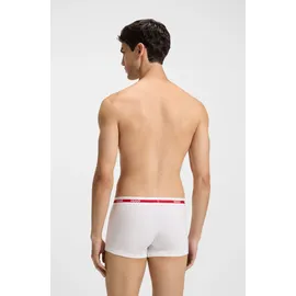 Hugo Trunk Triplet Planet Boxershorts Weiß XL 3er Pack