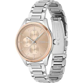 Boss Grand Course Silber Leder 36 mm 1502604