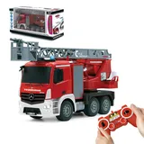 Jamara Feuerwehr Mercedes Antos 4+6CH RTR 404960