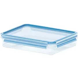 Emsa Frischhaltedose CLIP & CLOSE 6,0 cm hoch transparent 1,65 l, 1 St.