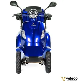 VELECO Faster Elektromobil 4-Rad Seniorenmobil 1000 W blau