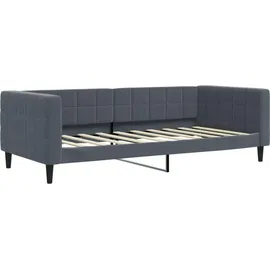 vidaXL Tagesbett 90 x 190 cm Dunkelgrau