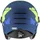Uvex Rocket jr Visor blue puzzle matt 51-55