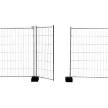 Schake Mobilzaun Profi Torelement 1,20 m x 1,20 m