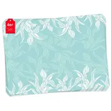 coveryourdesk Tischset | Platzset abwaschbar - Florales Muster in Mint - aus erstklassigem Vinyl (Kunststoff - BPA-frei) - 4 Stück - rutschfeste Tischunterlage mit zeitlosem Design - Tischmatte - Made in Germany
