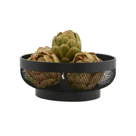 JUSTINUS Brot-/Obstkorb LifeStyle Metall Schwarz