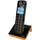 Alcatel S280 SOLO ORANGE, DECT-Telefon, Kabelloses Mobilteil, Freisprecheinrichtung, 50 Eintragungen, Anrufer-Identifikation, Schwarz, Orange - Schwarz/Orange