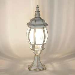 Licht-Erlebnisse Wandlampe Vintage Salzburg XL Landhaus in Gold Antik E27 Tiffany Stil Außenleuchte Garten Balkon, CX1203-39XL