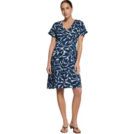 Zero Minikleid mit Print Blau/Cream 34