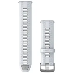 Garmin Wechselarmband Silikon Umfang: 130-220 mm steinweiß/hellgrau/silber 22 mm