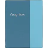 IDENA Zeugnismappe A4 Pastell Blau