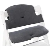 hauck Sitzverkleinerer Alpha Select Jersey Charcoal, Grau