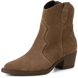 TAMARIS Damen Stiefel Leder braun 40