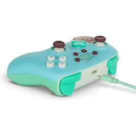 PowerA Enhanced Wired Controller Animal Crossing Tom Nook Switch