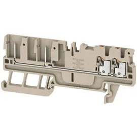 Weidmüller 2482200000 Durchgangsreihenklemme Push-In-Klemme, Steckanschluss Dunkelbeige 1St.