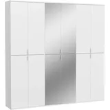 MID.YOU Drehtürenschrank weiß