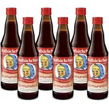 ROTBÄCKCHEN Immunstark 6er Pack (6 x 330ml) - Mehrfruchtsaft mit Zink und Vitamin C