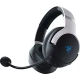 HyperSpeed - Kabelloses Multiplattform-Gaming-Headset mit Haptik (Razer HyperSpeed Wireless, HyperSense Haptik, Integriertes Hybrid-Mikrofon, TriForce Titanium 50mm Treiber) Schwarz