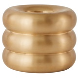 OYOY - Savi Kerzenhalter Ø 4,6 cm, Messing gebürstet