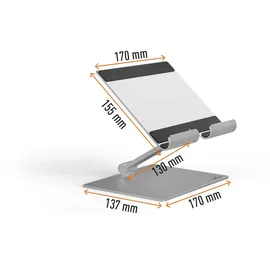 Durable Stand Rise Tablet Tischhalterung 894023