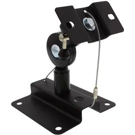 InLine Lautsprecher Wandhalterung bis 15kg, 2er Set, schwarz