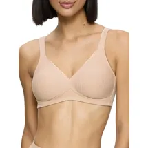 Triumph Modern Soft + Cotton BH ohne Bügel 10186008 neutral beige 70A