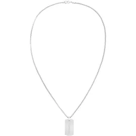 Tommy Hilfiger Kette mit Anhänger JAMESON Blau/Rot/Silber Edelstahl