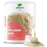 Nature's Finest Bio Flohsamenschalen Pulver 250 g - 100% Bio Flohsamenschalen - Hoher Ballaststoffgehalt - Vegan, für Müsli, Joghurt, Smoothies & Backen