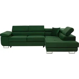 Mirjan24 Ecksofa Torezio, mit Bettkasten und Schlaffunktion, Moderne Schlafsofa (Polo 889, Seite: Rechts)