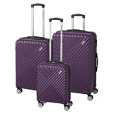 Kingston Koffer-Set 3-tlg. lila