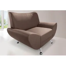 INOSIGN Sessel »Saltare elegant und komfortabel, toller Designfuß«, braun