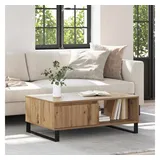 vidaXL Artisan-Eiche Braun 90 x 60 x 35 cm