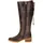 PIKOLINOS Medina Schaft Stiefel braun caoba Schaft-Schnürung für Damen, braun, Größe 36 EU