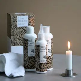 Australian Bodycare Teebaumöl 250 ml + Haarspülung 250 ml + Kopfhautpflege Serum 150 ml Geschenkset