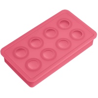 Lurch 10428 Eisbereiter aus BPA-freiem Platin Silikon für 8 Eiskugeln in der Größe 3 cm