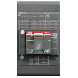 ABB XT1H 125 TMF 50-500 3p F F UL/CSA Leistungsschalter 1 St. Einstellbereich (Strom): 500A (max) Sc