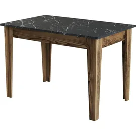 Skye Decor Kiev 110 x 75 x 72 cm Nussbaumfarbe/schwarz