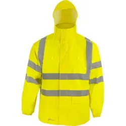 Warnschutz-Regenjacke Gr.XXL gelb PREVENT