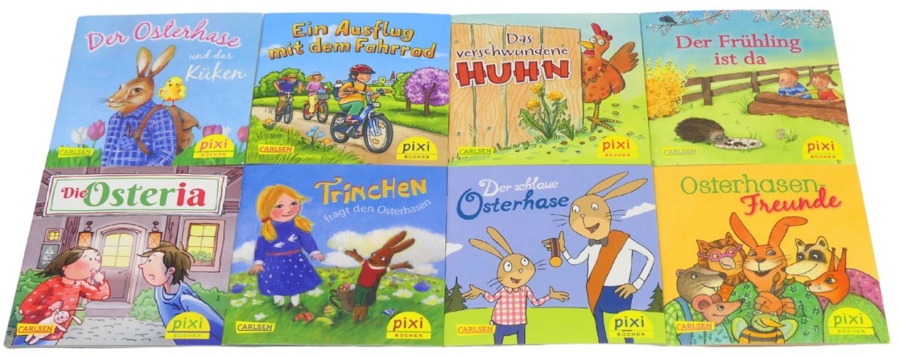 Pixi-Bundle Bücher Serie 250 Osterbesuch bei Pixi Ostern Geschenk Mini-Bücher...