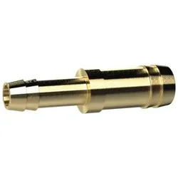 Doppelschlauchtülle reduzierend, für Schlauch LW 9,13mm, Messing - rot