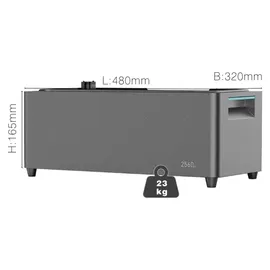 sunniva Balkonkraftwerk Full Black Bifazial 2000 W inkl. 2,24 kWh Speicher + 4 x 500 W N-Typ Glas-Glas Bifacial Module