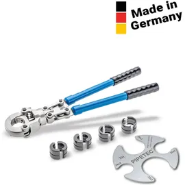 Pipetec Handpresszange TH-Profil inkl. Koffer TH-Profil und Einlagen 16-32mm