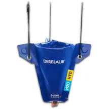 derblaue Der Blaue AQ Flex-Trichter mit Magneten u. Ösen zum Aufhängen, inkl. 3/4" Anschluss