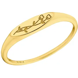 Amor Damen Ring Silber Gold 56