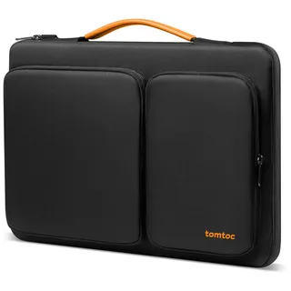 tomtoc 360° Laptop Tasche Hülle für 13 Zoll MacBook Air M4/M3/M2/M1(2025-2018) mit 360° Schutz, wasserdichte Notebook Tasche mit Griff, Laptoptasche 13 Zoll für Surface Pro Laptop, iPad Pro M5 2025