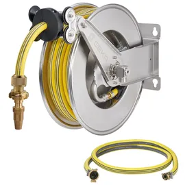 Geka EA15SK automatischer Schlauchaufroller 12,5 m grau