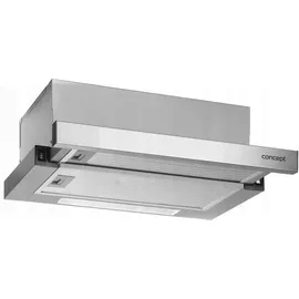Concept Einbauhaube 55 cm Silber