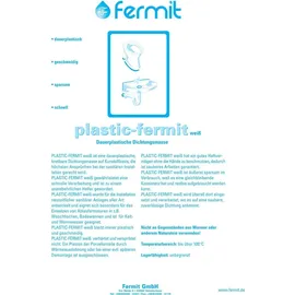 Fermit Dichtungsmasse Plastik Fermit weiß 250 g Dose