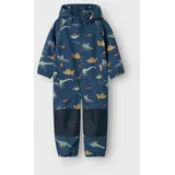 NAME IT Alfa08 Softshell Aop1 Mini Overall Dark Denim / Willitus 6 Jahre