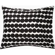 Marimekko Kissenbezug Räsymatto 80 x 80 cm Schwarz/Weiß